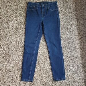 J. Crew Blue Skinny Jeans Classic Style